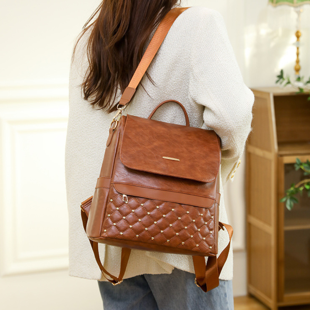 VIMEDA | Anti-Theft Leather Bag™