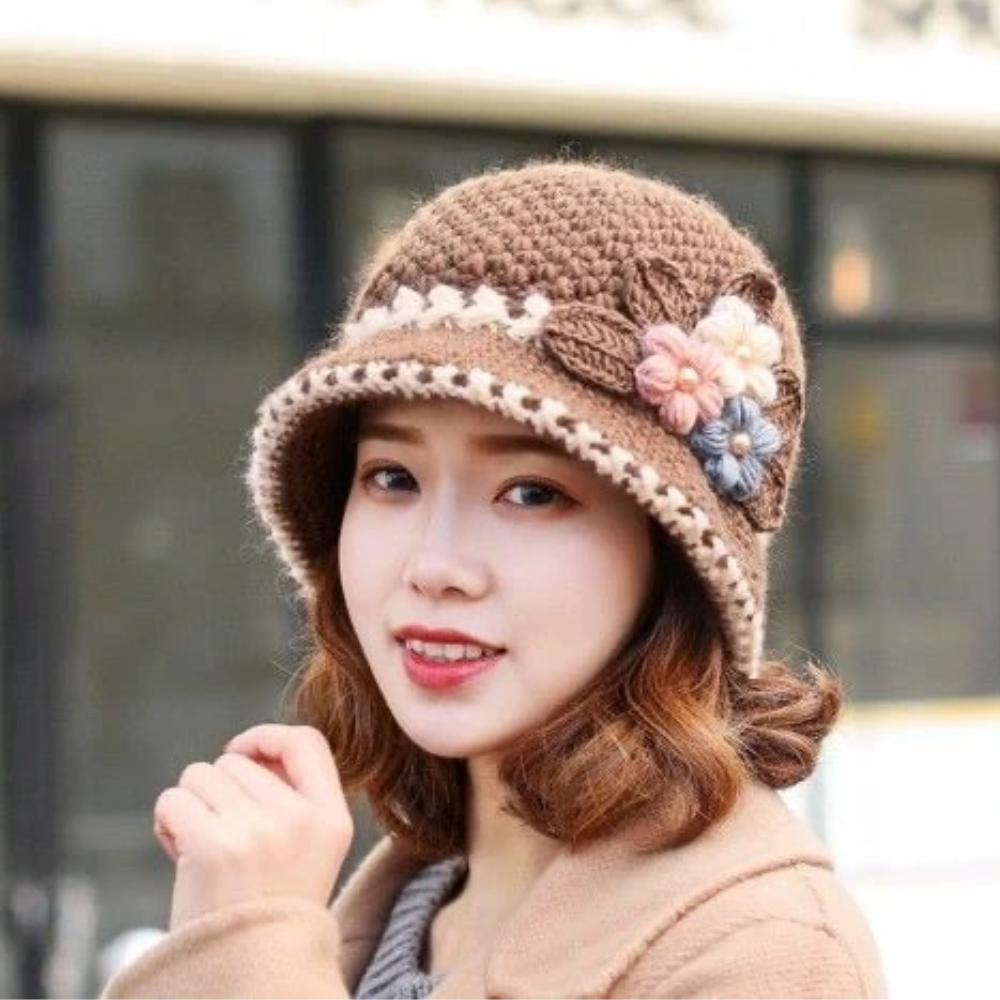 VIMEDA | Floral Knitted Hat™