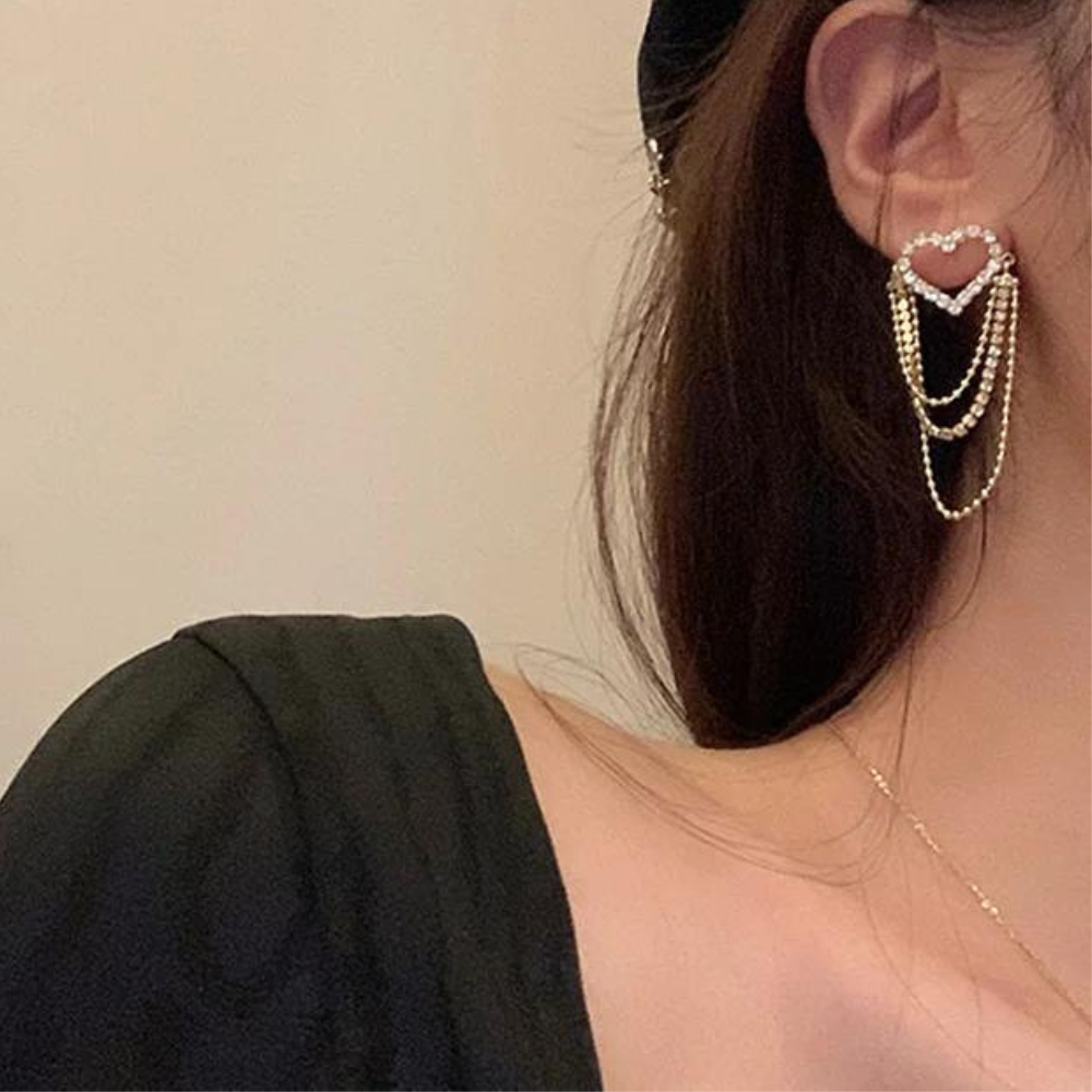VIMEDA | Tassel Heart Earrings™ (1+1 Par GRATIS)