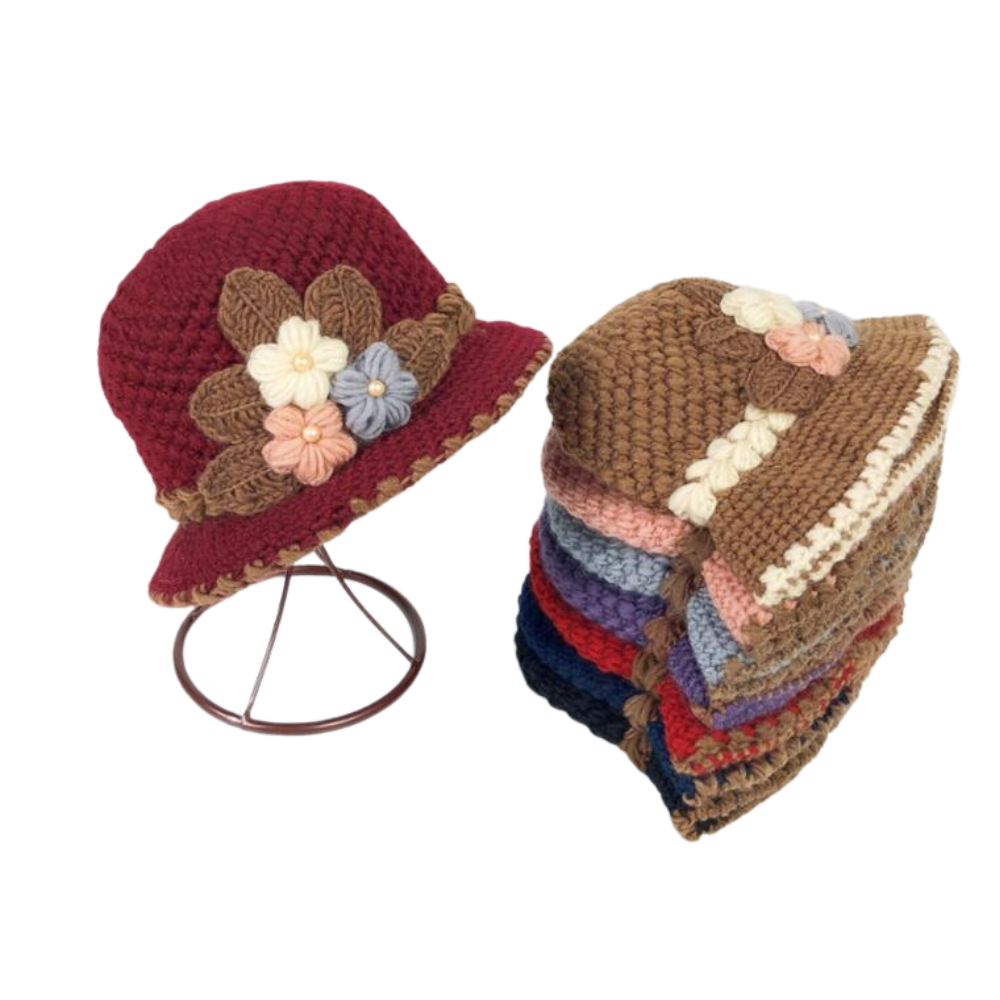 VIMEDA | Floral Knitted Hat™
