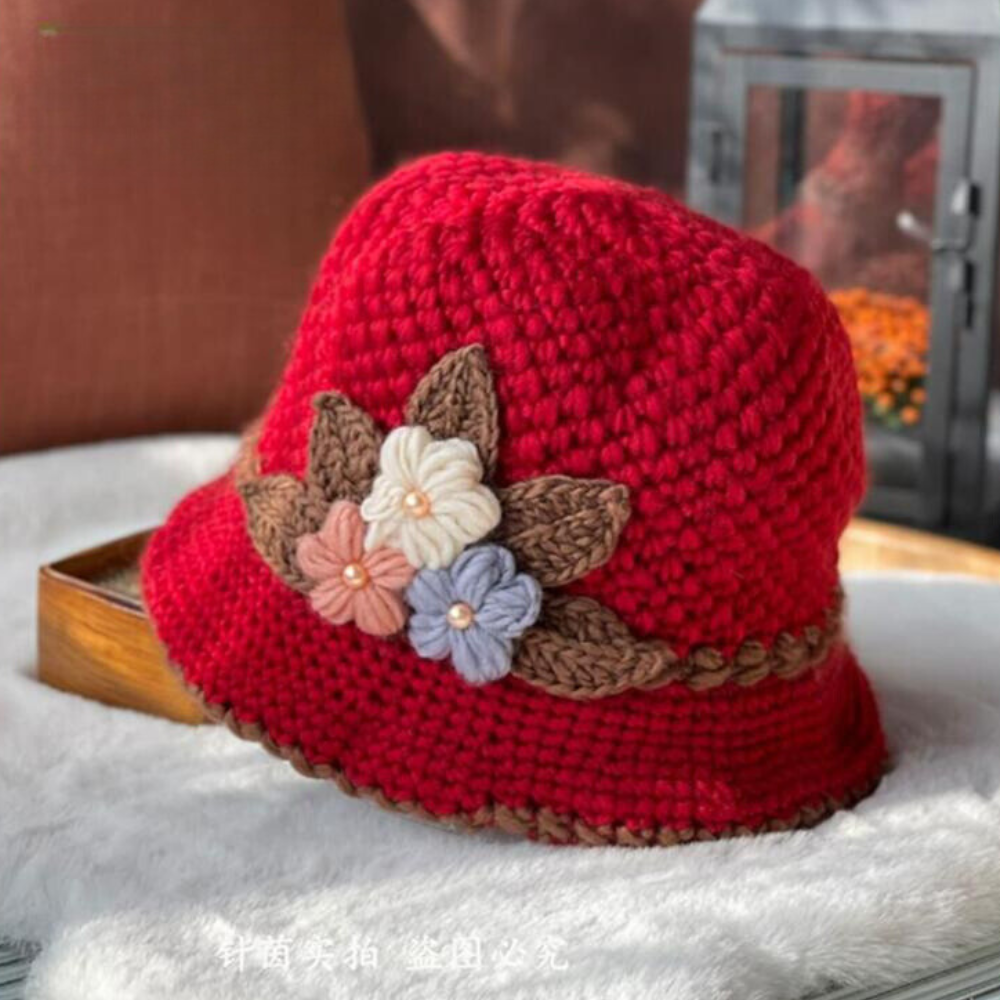 VIMEDA | Floral Knitted Hat™