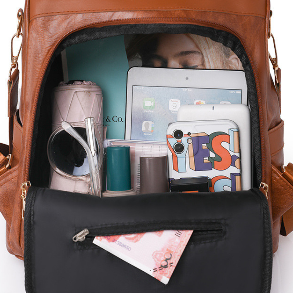 VIMEDA | Anti-Theft Leather Bag™