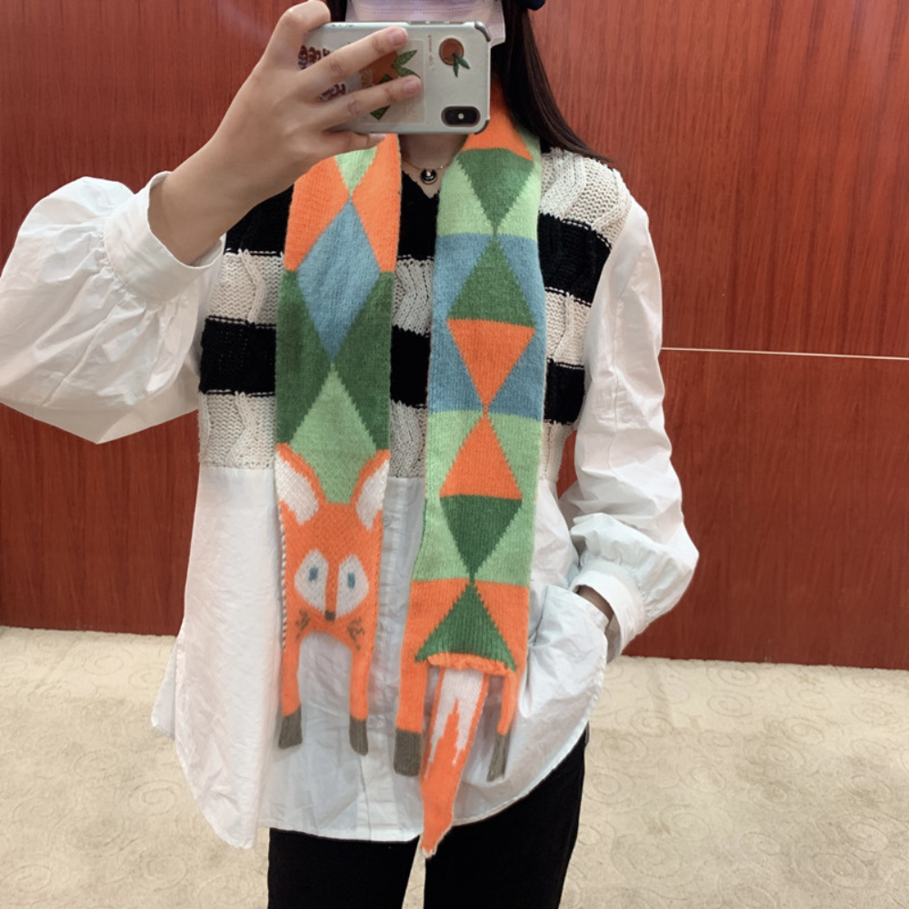 VIMEDA | Cartoon Fox Scarf™