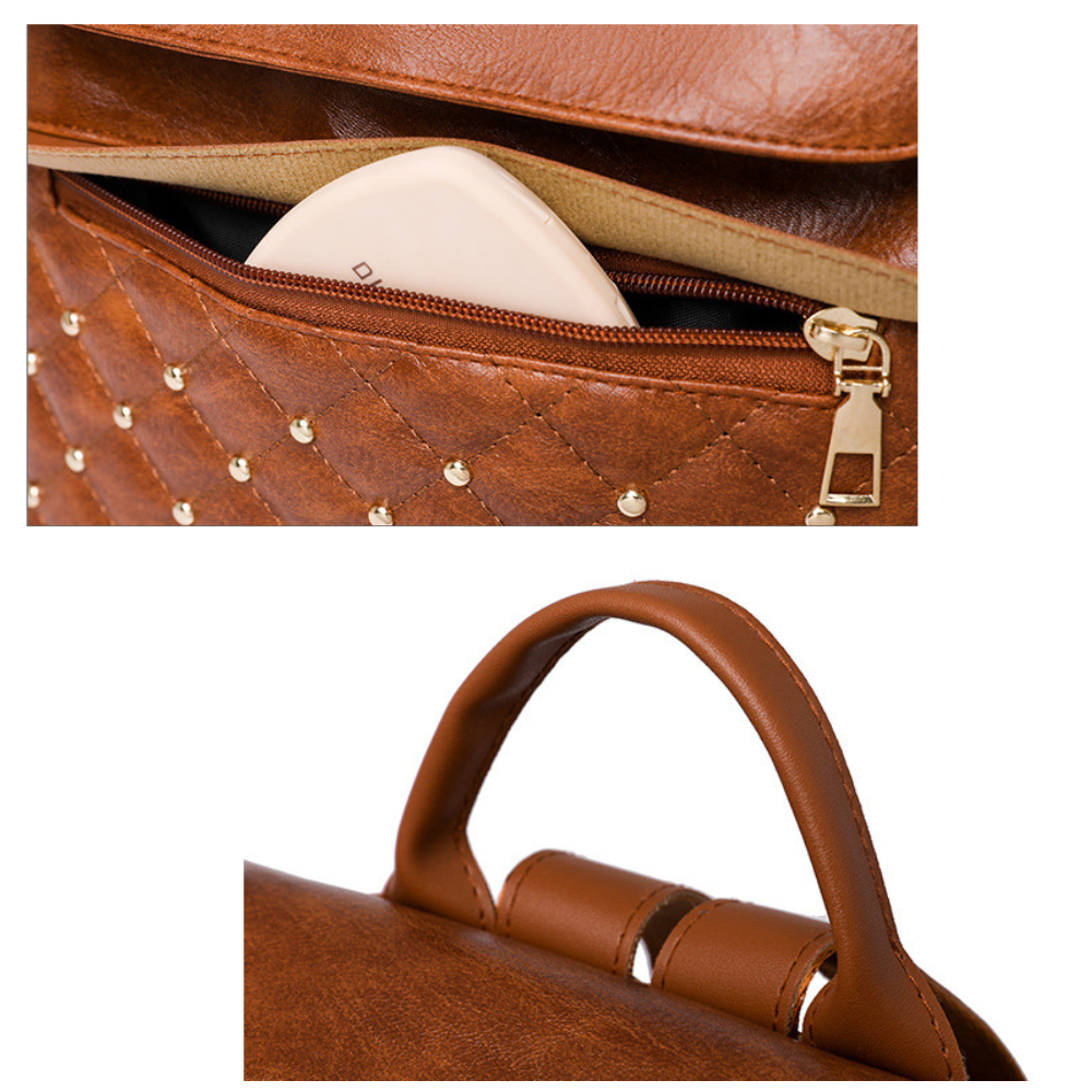 VIMEDA | Anti-Theft Leather Bag™