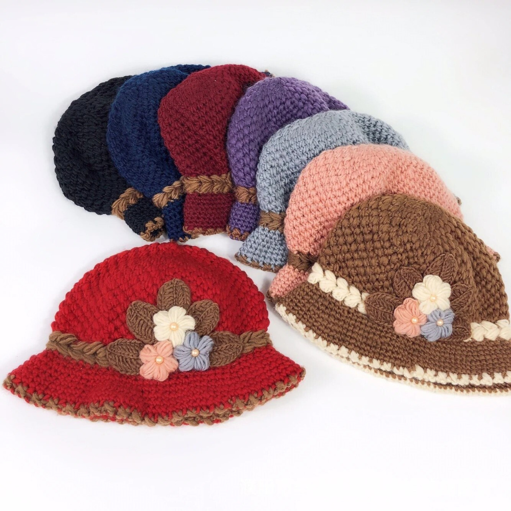 VIMEDA | Floral Knitted Hat™