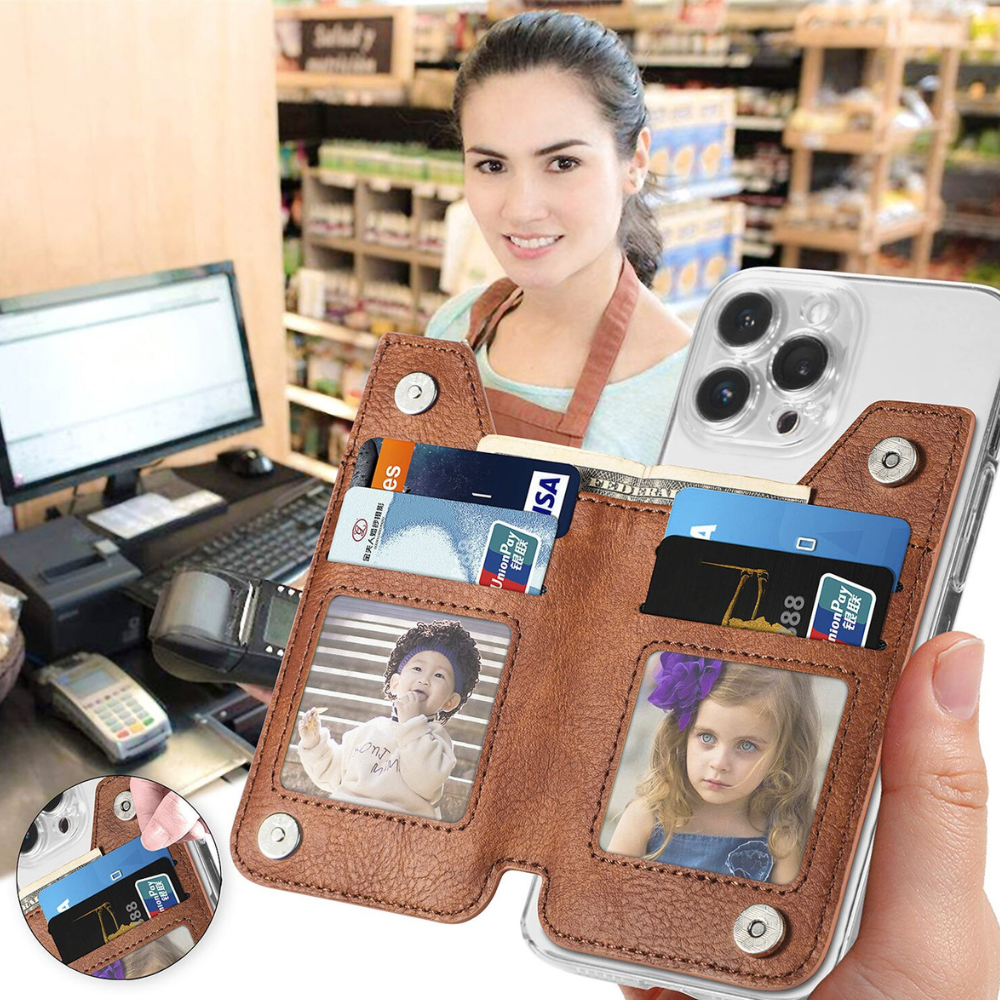 VIMEDA | Self-Adhesive Leather Wallet™