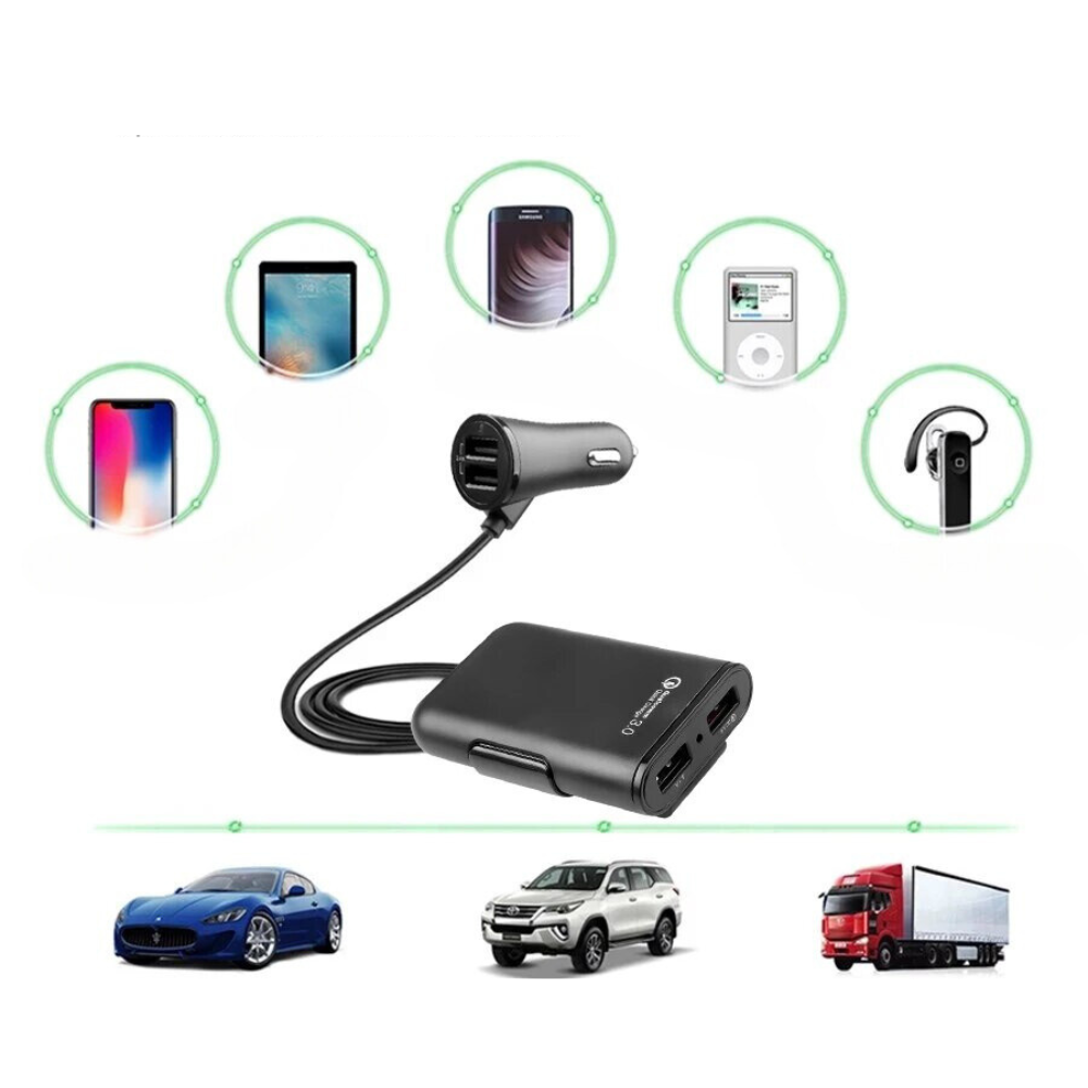 VIMEDA | 4-Port Car Charger™
