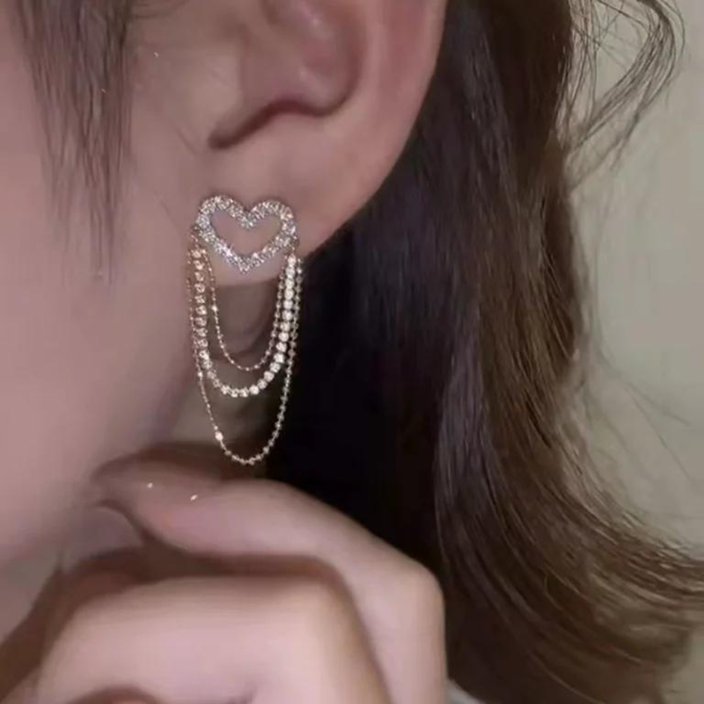 VIMEDA | Tassel Heart Earrings™ (1+1 Par GRATIS)