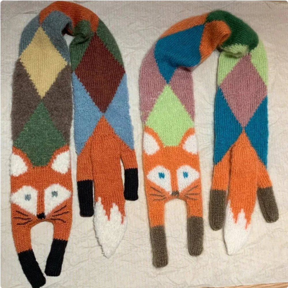 VIMEDA | Cartoon Fox Scarf™