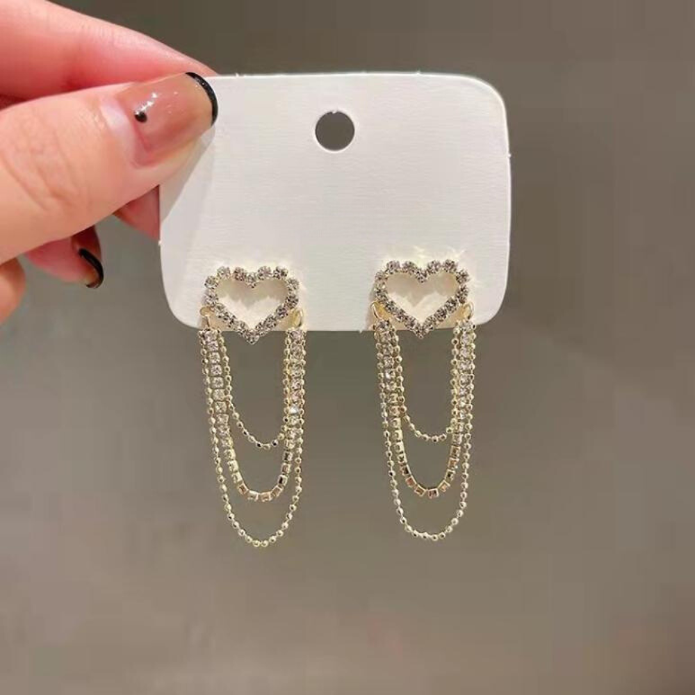 VIMEDA | Tassel Heart Earrings™ (1+1 Par GRATIS)