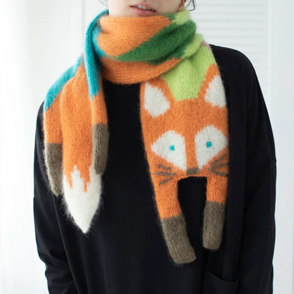 VIMEDA | Cartoon Fox Scarf™