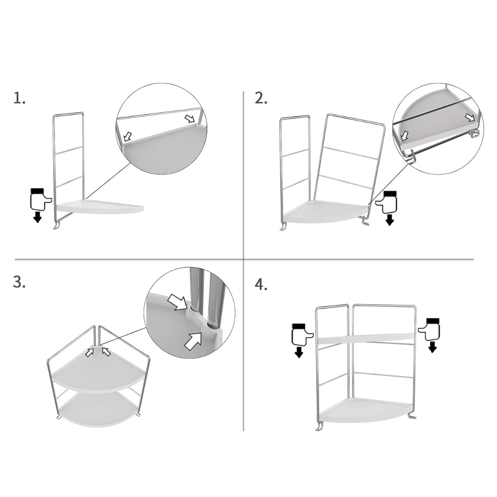 VIMEDA | 2-Layer Storage Rack™