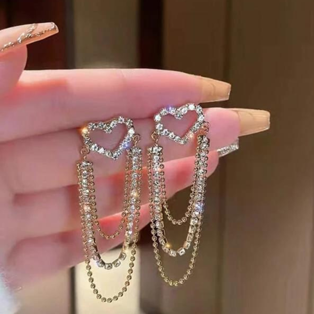VIMEDA | Tassel Heart Earrings™ (1+1 Par GRATIS)