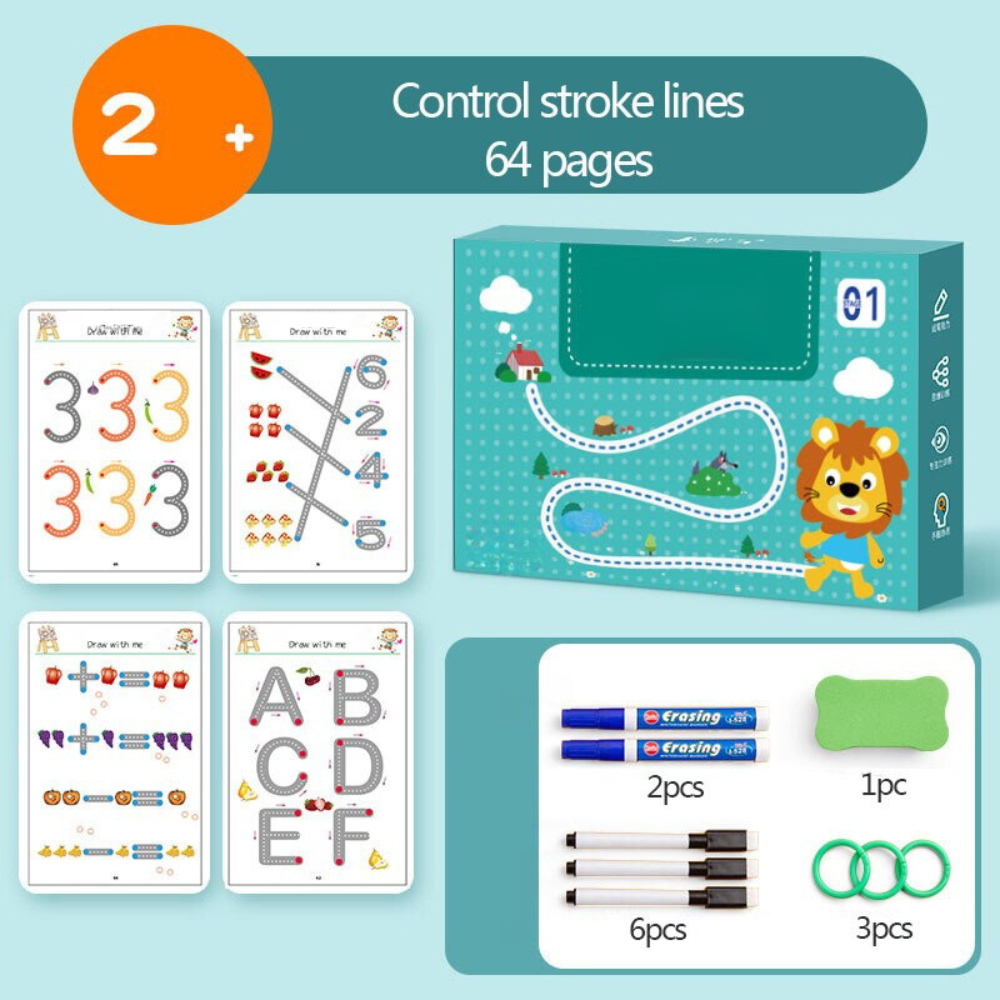 VIMEDA | Tracing Workbook Set™