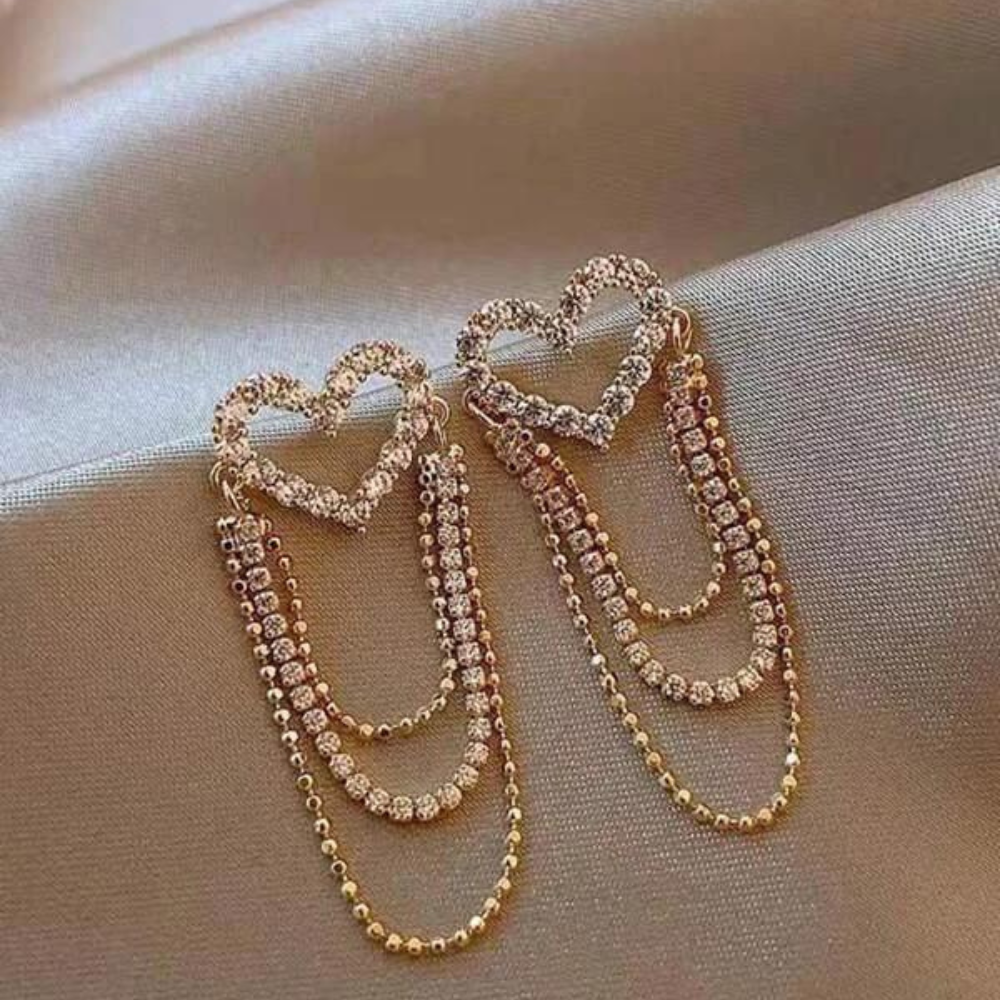 VIMEDA | Tassel Heart Earrings™ (1+1 Par GRATIS)