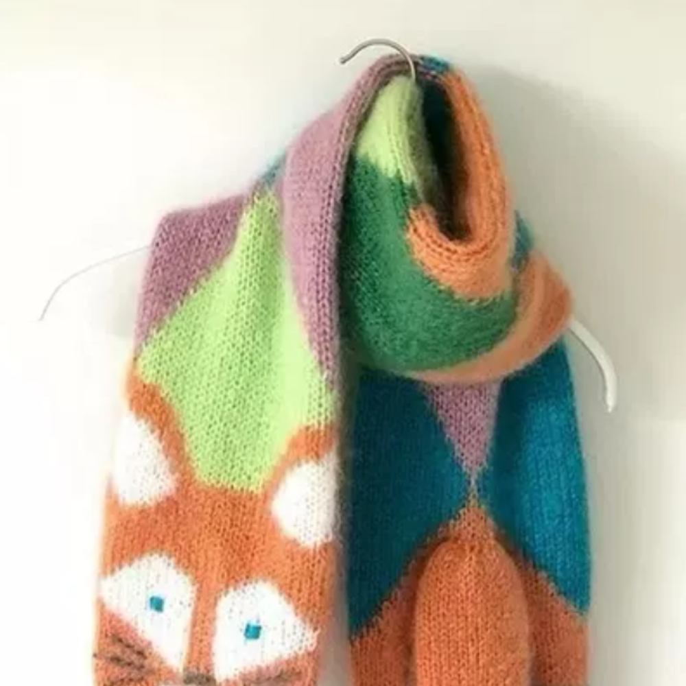 VIMEDA | Cartoon Fox Scarf™