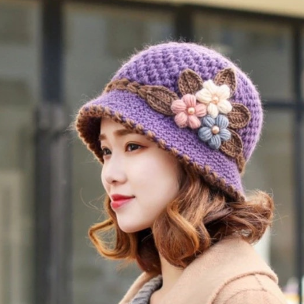 VIMEDA | Floral Knitted Hat™