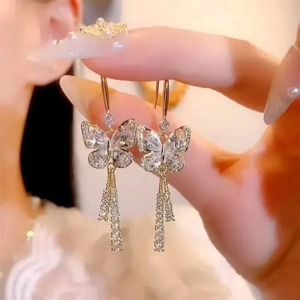 VIMEDA | Crystal Butterfly Earrings™ (1+1 GRATIS)
