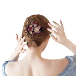 VIMEDA | Floral Rhinestone Hairpin™  (1+1 GRATIS)