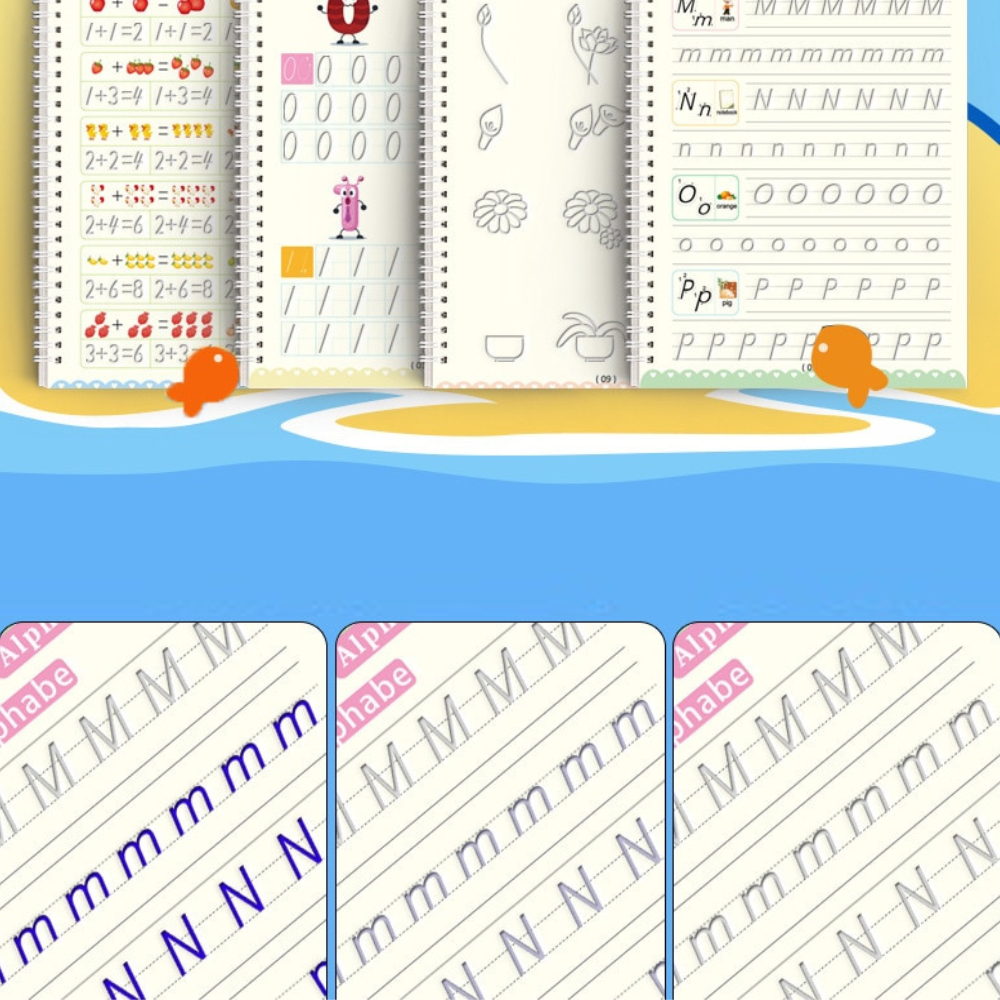 VIMEDA | Magic Copybooks™ (4 stk sett)