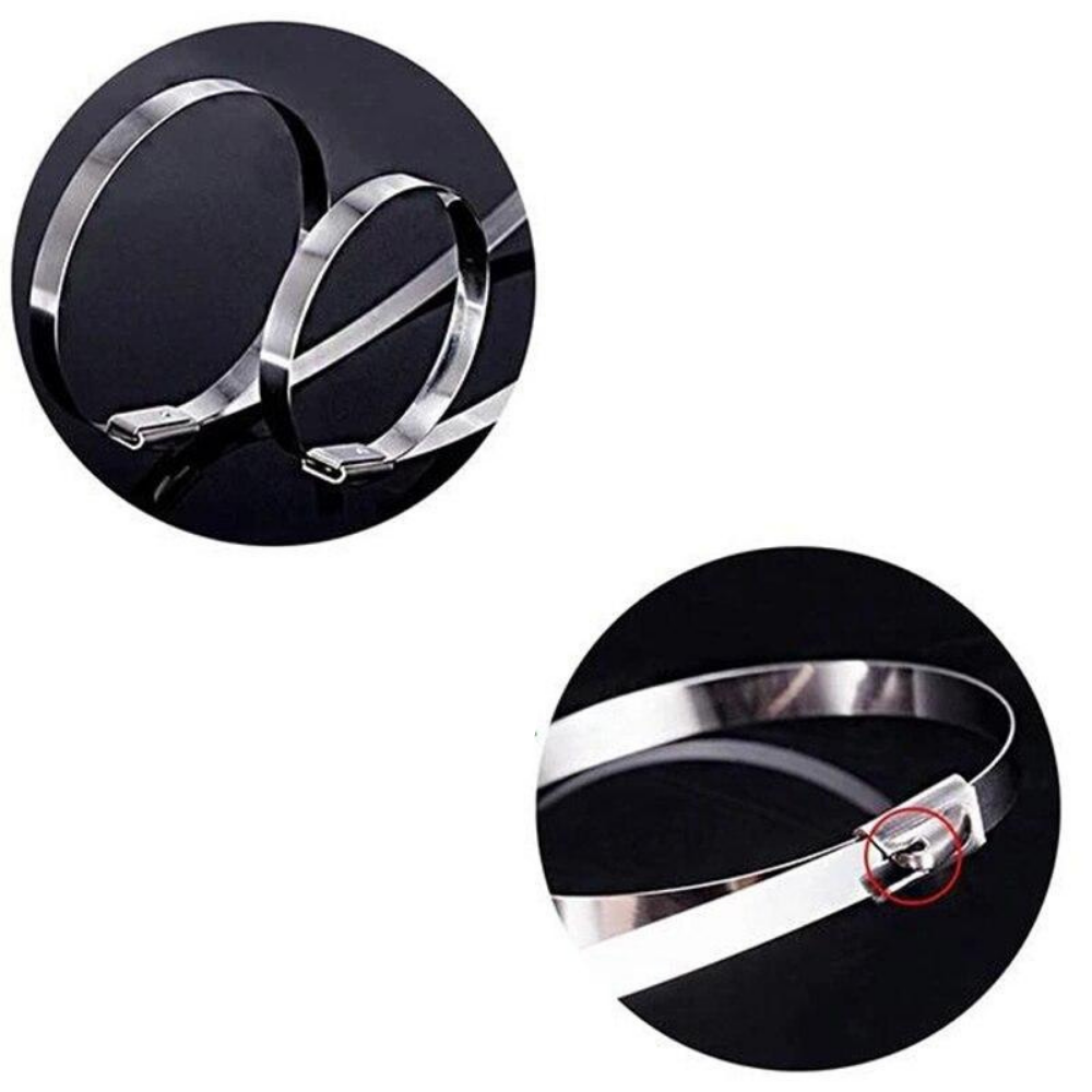 VIMEDA | Stainless Steel Cable Tie™ (50+50 GRATIS)