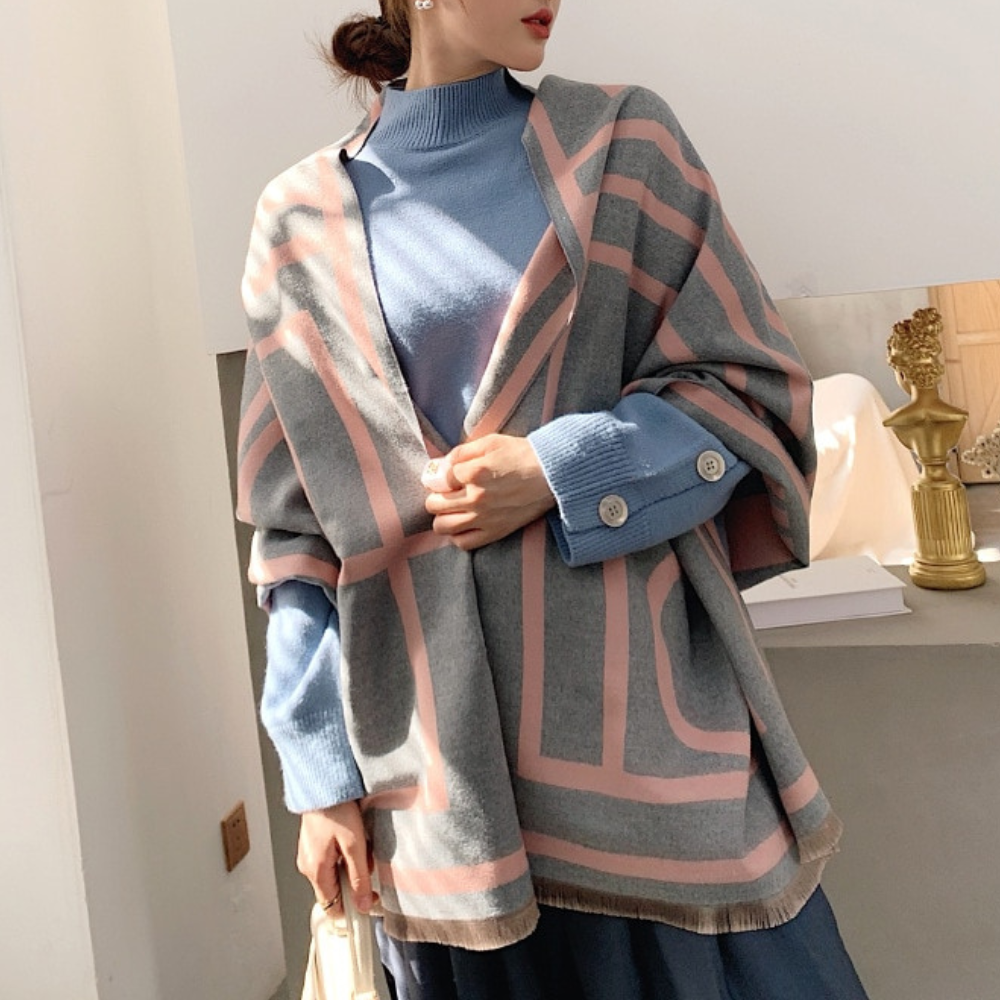 VIMEDA | Geometric Winter Scarf™