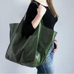 VIMEDA | XL Leather Tote Bag™