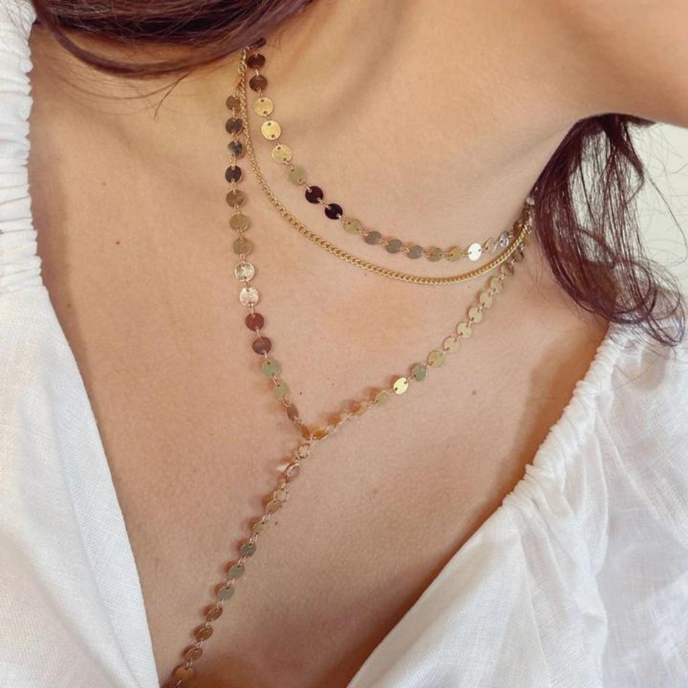 VIMEDA | Multilayer Sequin Necklace™ (1+1 GRATIS)