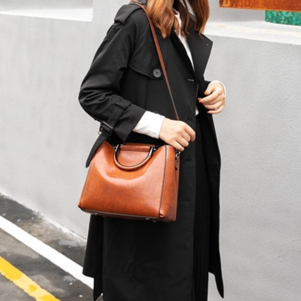VIMEDA | Leather Crossbody Shoulder Bag™