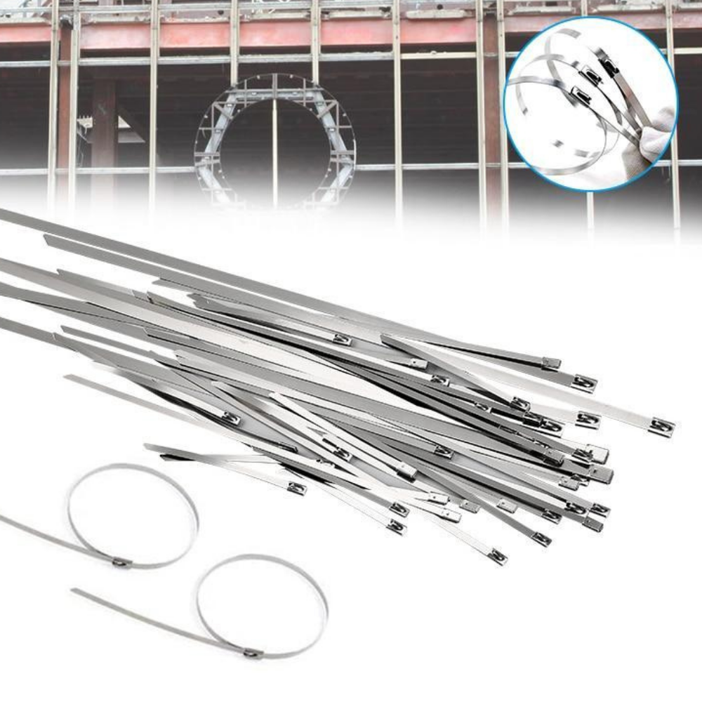 VIMEDA | Stainless Steel Cable Tie™ (50+50 GRATIS)