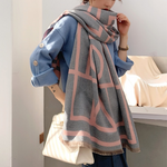 VIMEDA | Geometric Winter Scarf™
