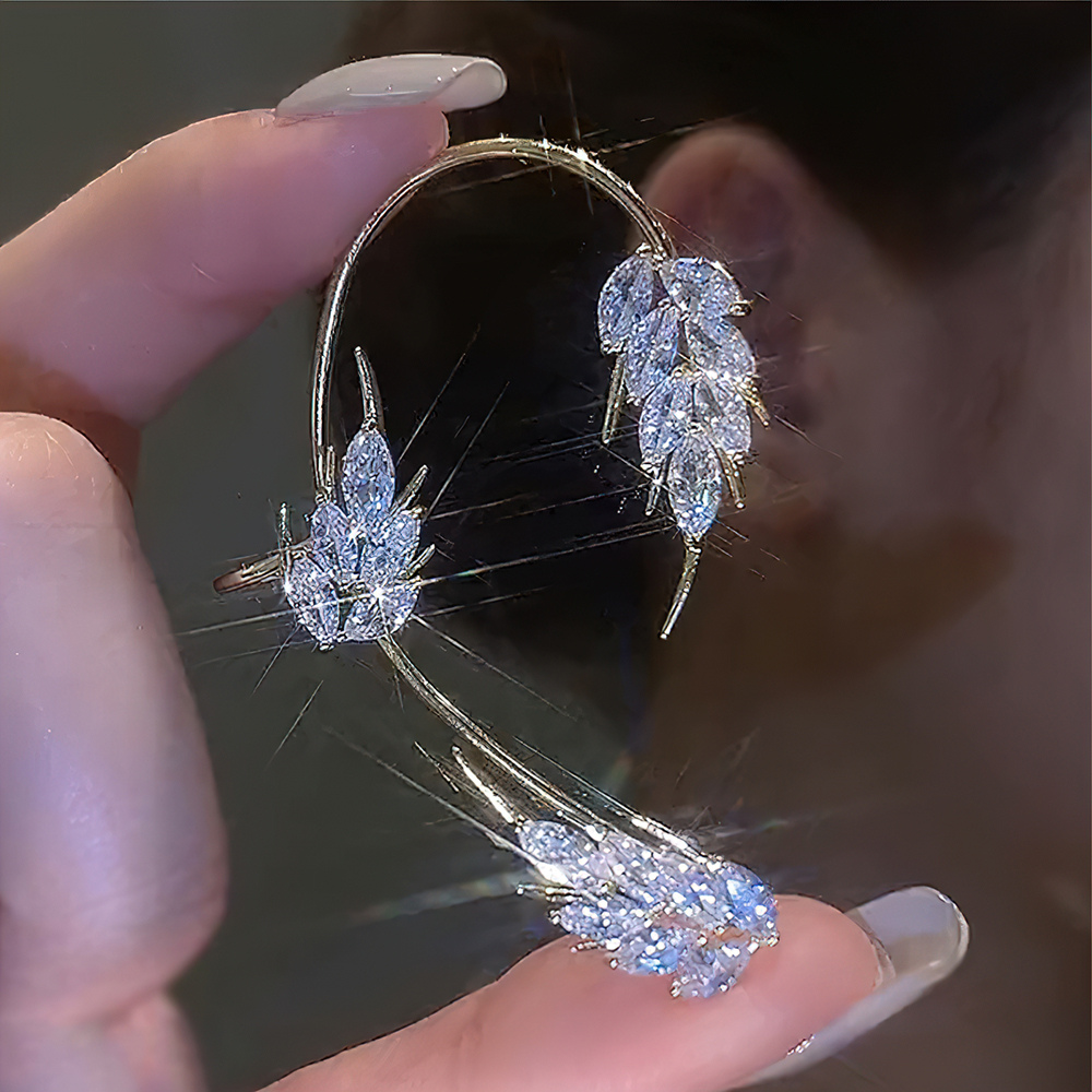 VIMEDA | Diamond Leaf Ear Clip™