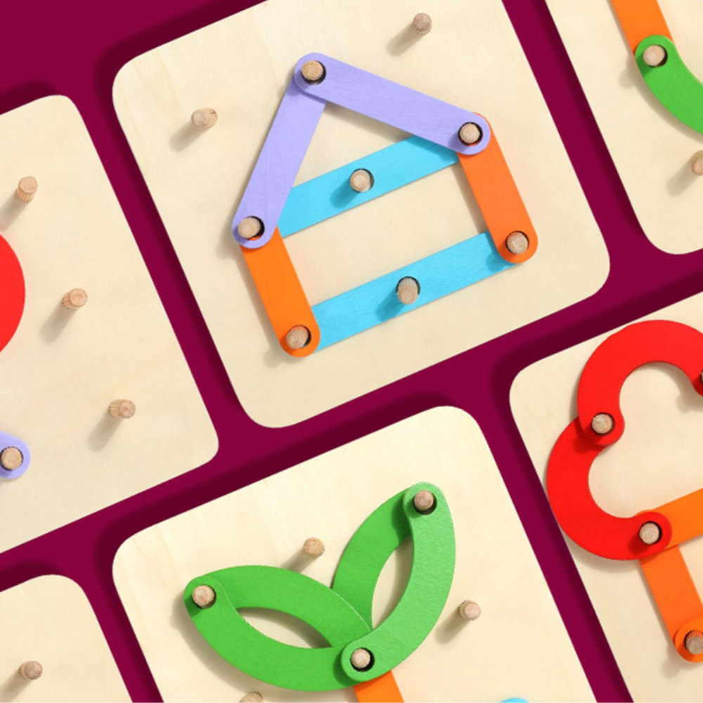 VIMEDA | Peg Puzzle Set™