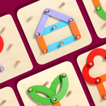VIMEDA | Peg Puzzle Set™