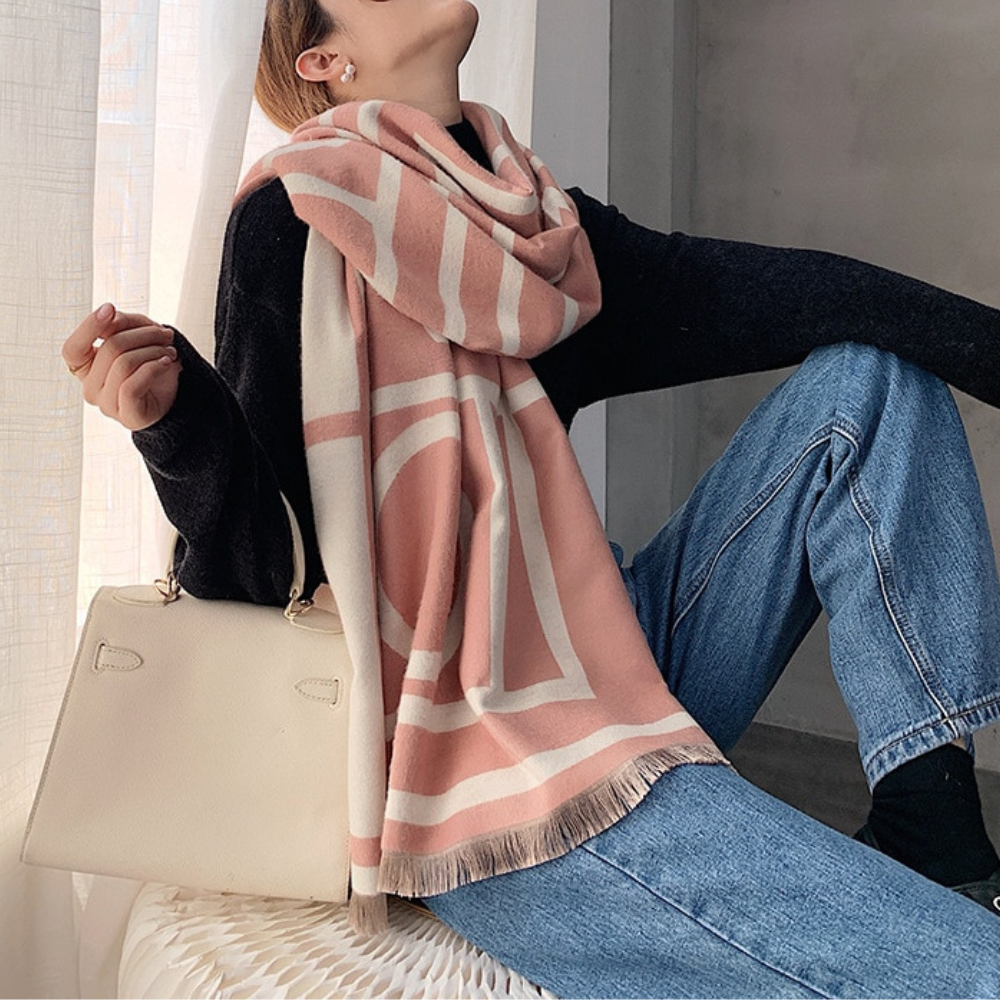 VIMEDA | Geometric Winter Scarf™