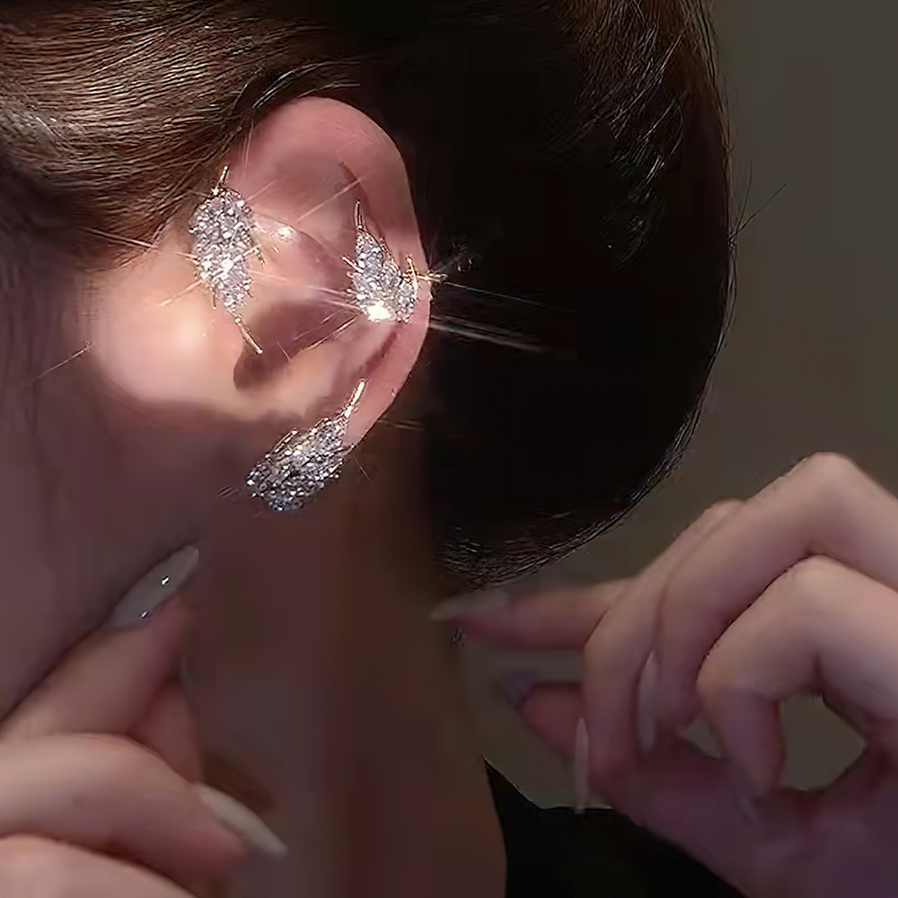 VIMEDA | Diamond Leaf Ear Clip™