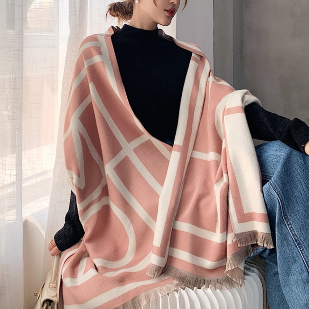 VIMEDA | Geometric Winter Scarf™
