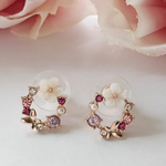 VIMEDA | Floral Rhinestone Earrings™ (1+1 Par GRATIS)