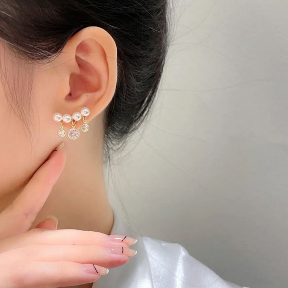 VIMEDA | Pearl Crystal Earrings™ (1+1 GRATIS)