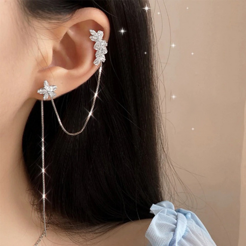 VIMEDA | Flower Threader Earrings™ (1+1 Paar GRATIS)