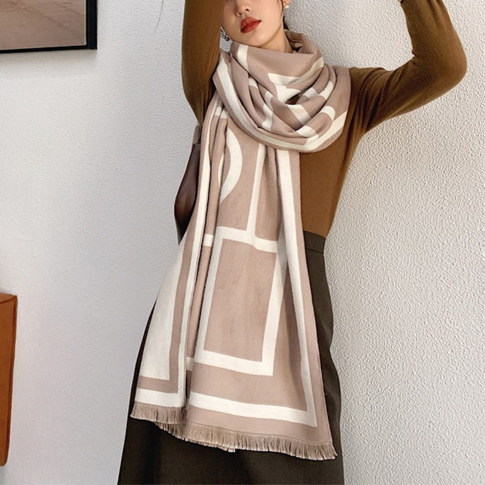 VIMEDA | Geometric Winter Scarf™