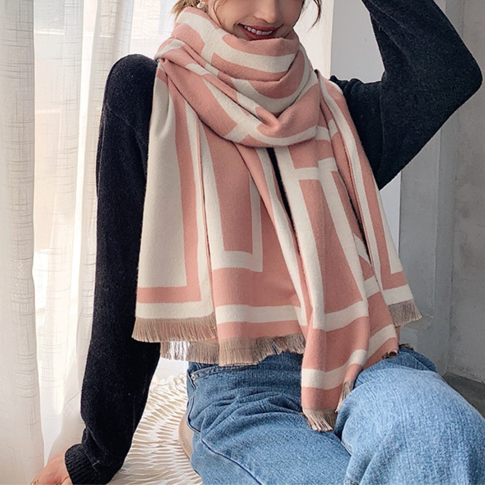 VIMEDA | Geometric Winter Scarf™