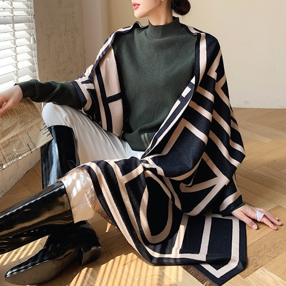 VIMEDA | Geometric Winter Scarf™