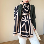 VIMEDA | Geometric Winter Scarf™