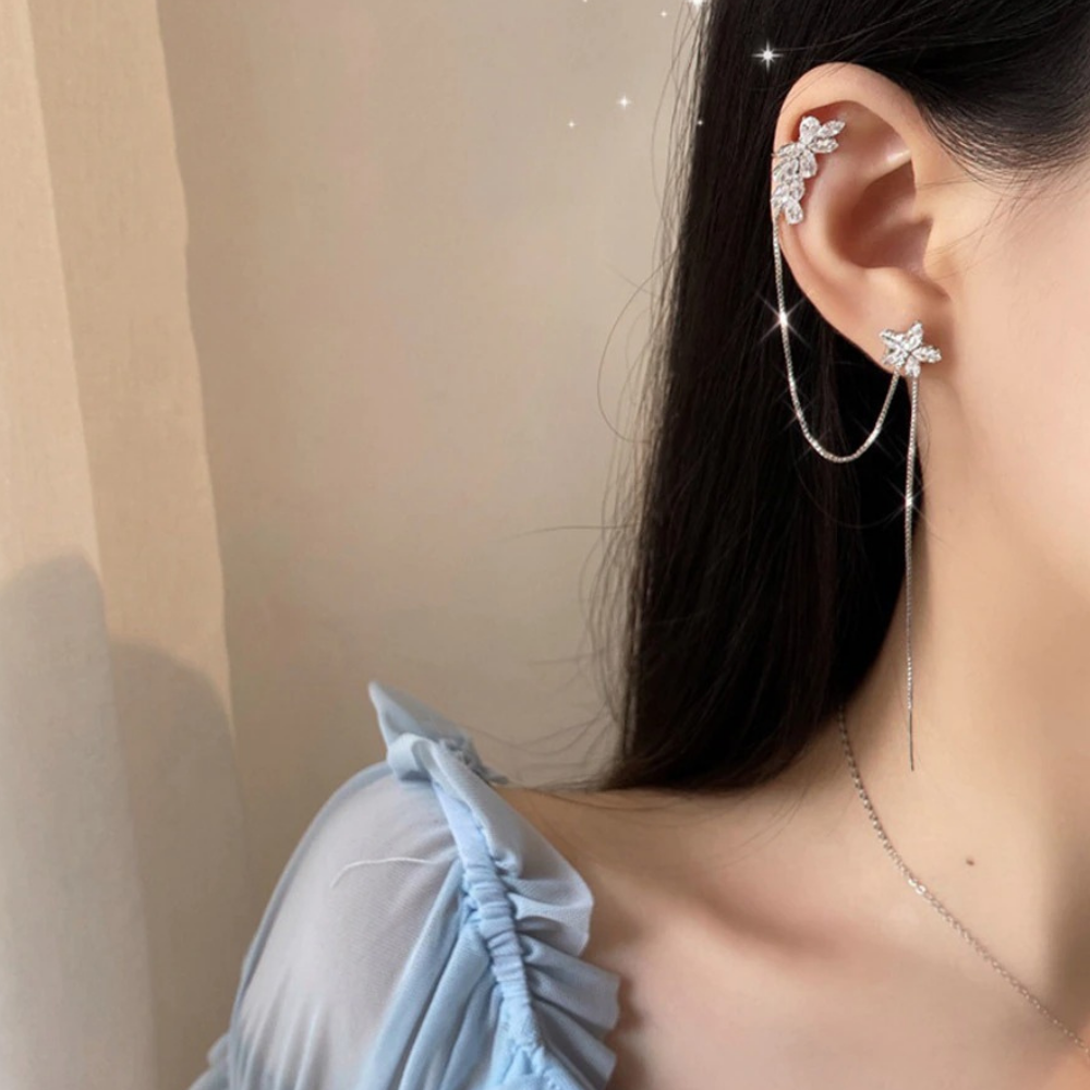 VIMEDA | Flower Threader Earrings™ (1+1 Paar GRATIS)