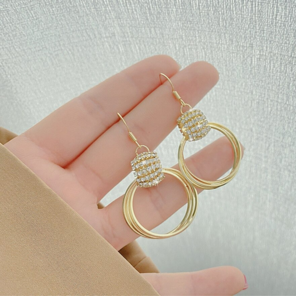 VIMEDA | Circle Diamond Earrings™ (1+1 GRATIS)