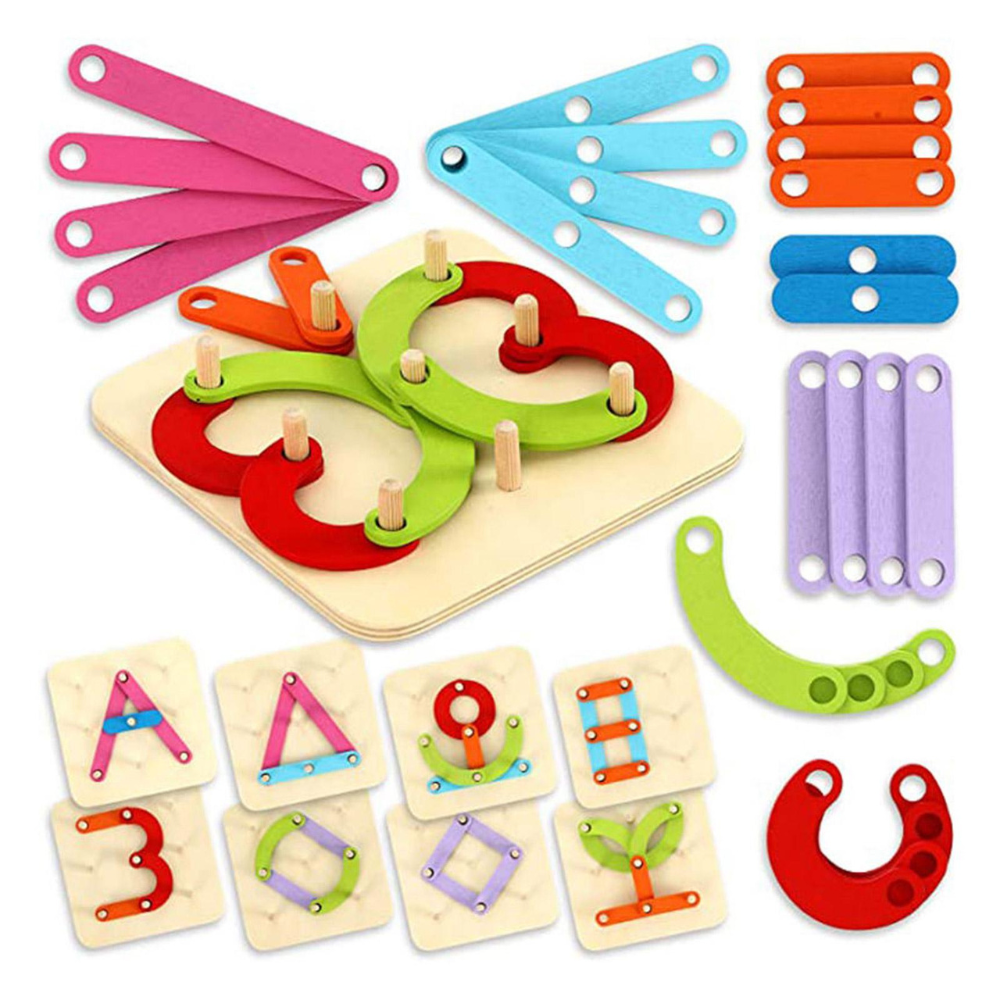 VIMEDA | Peg Puzzle Set™