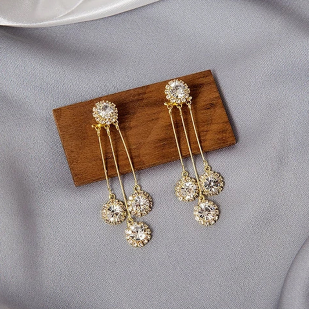 VIMEDA | Zircon Flower Earrings™  (1+1 Paar GRATIS)