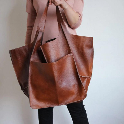 VIMEDA | XL Leather Tote Bag™