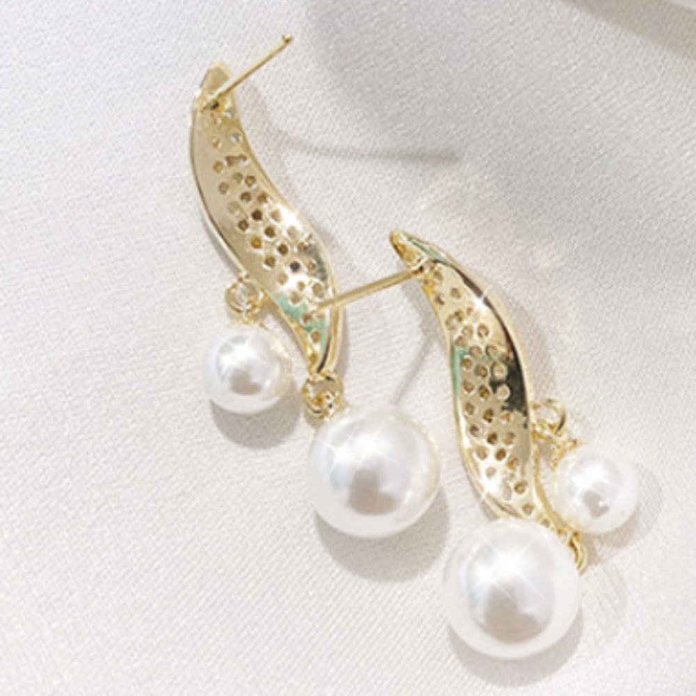 VIMEDA | Rhinestone Pearl Earrings™ (1+1 GRATIS)